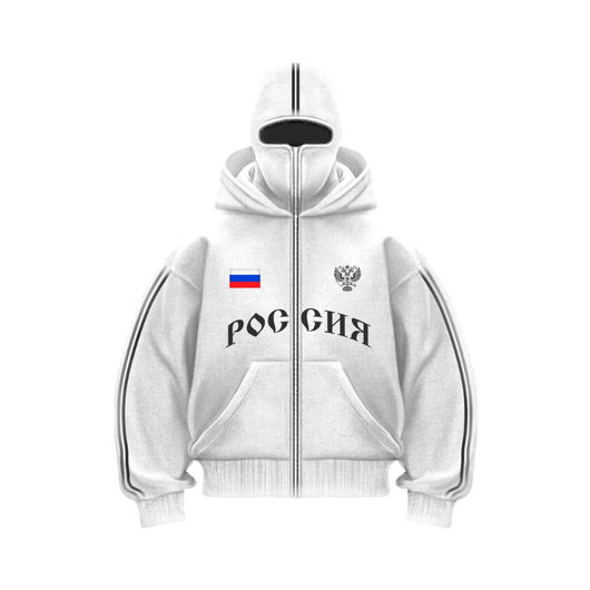 Россия Balaclava Hoodie