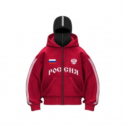 Россия Balaclava Hoodie