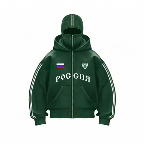 Россия Balaclava Hoodie